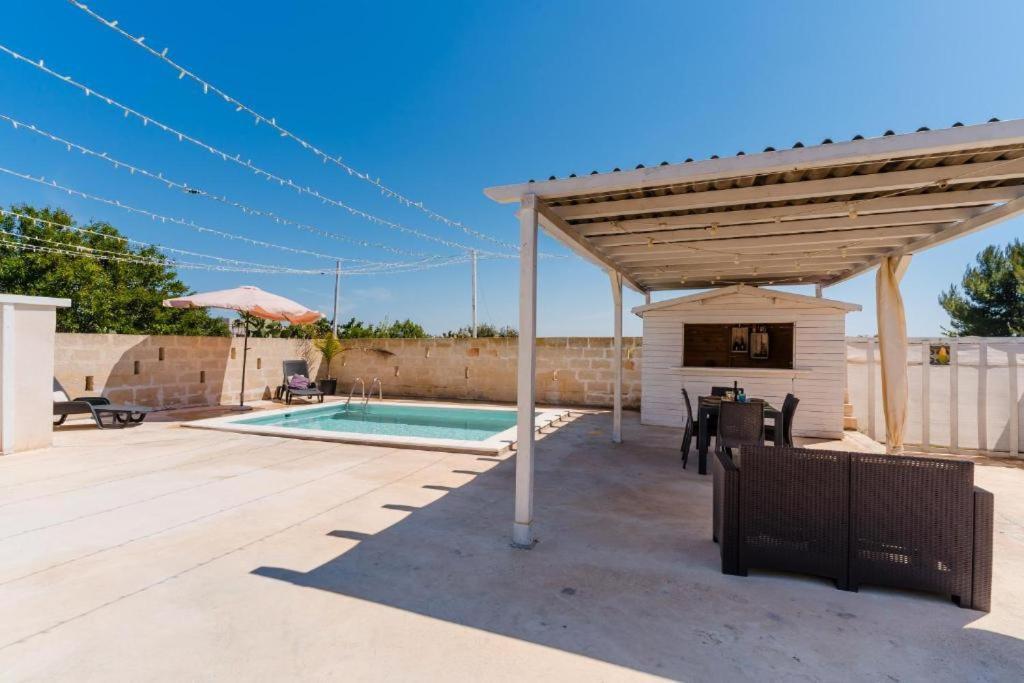 Villa Dilauro Con Piscina Torre Ovo Esterno foto